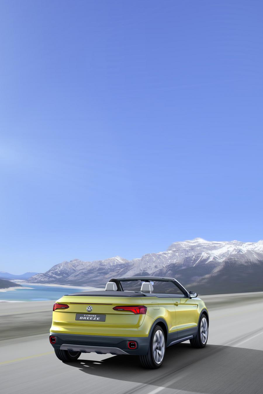  Volkswagen T-Cross Breeze Concept 2016 года  (фото 3 из 40)